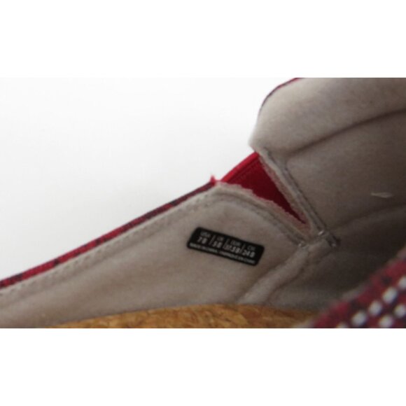 Spenco Women's Red Slip-On Clogs Cork Insole Size 7 Comfort Support NIB - Picture 7 of 8
